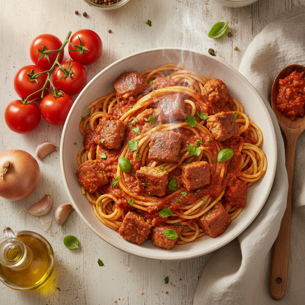 Spaghetti bolognese (budget)
