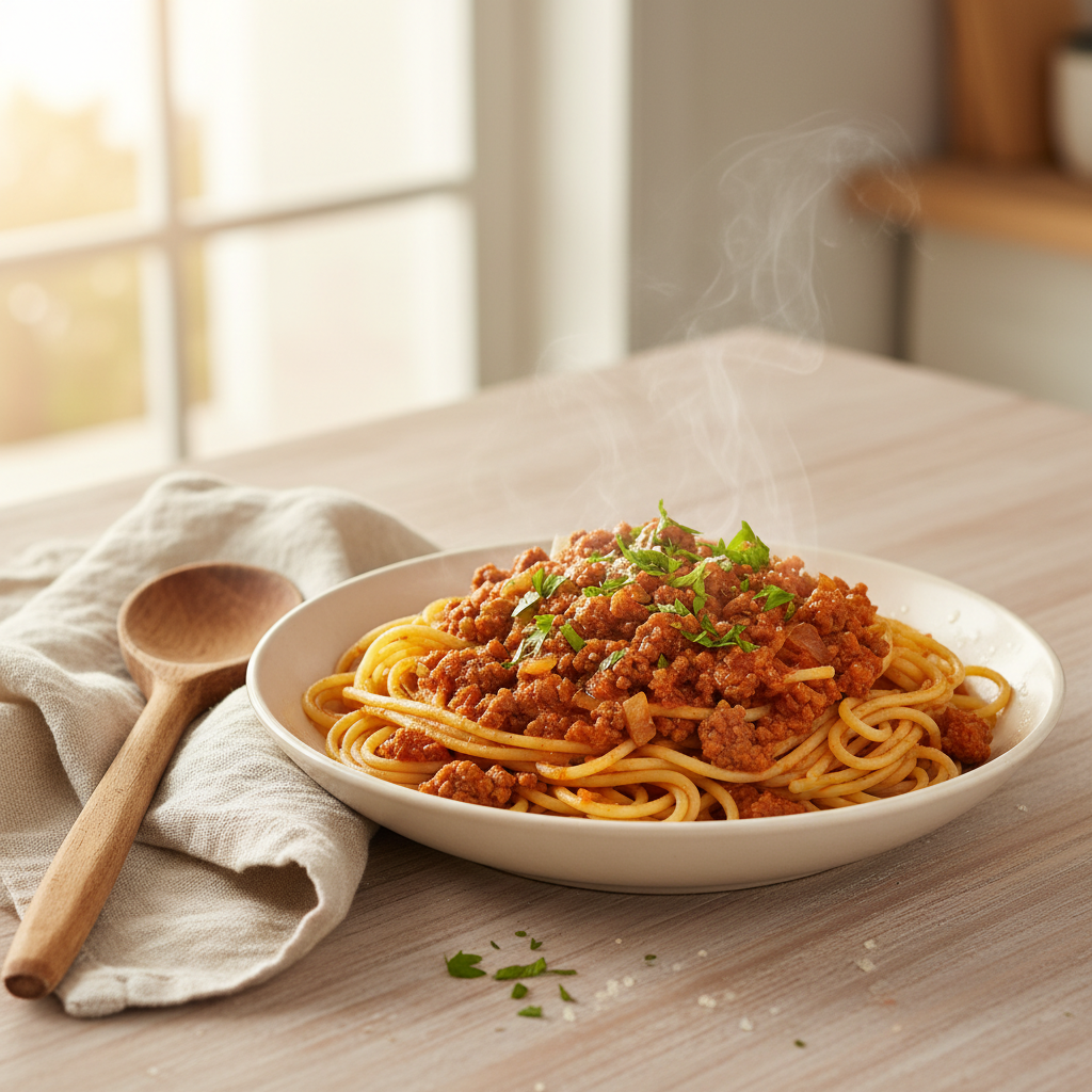Spaghetti Bolognese (budgetvriendelijk)