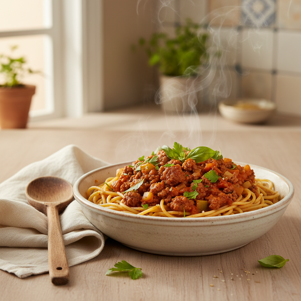 Spaghetti Bolognese (huiskoks-variant)